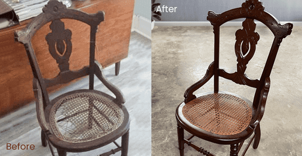 Caning Rushing Wicker Repair Restoration Mumford Restoration